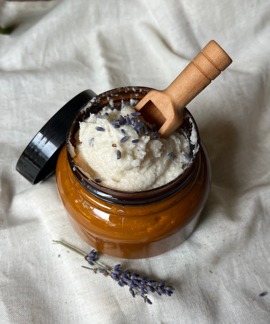 Lavender Whipped Tallow Sugar Scrub (Moisturize)
